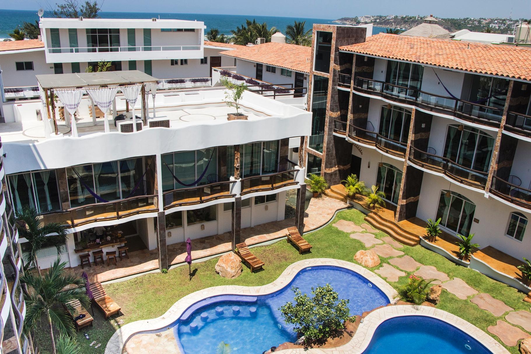 Hotel Rockaway Puerto Escondido  Luaran gambar